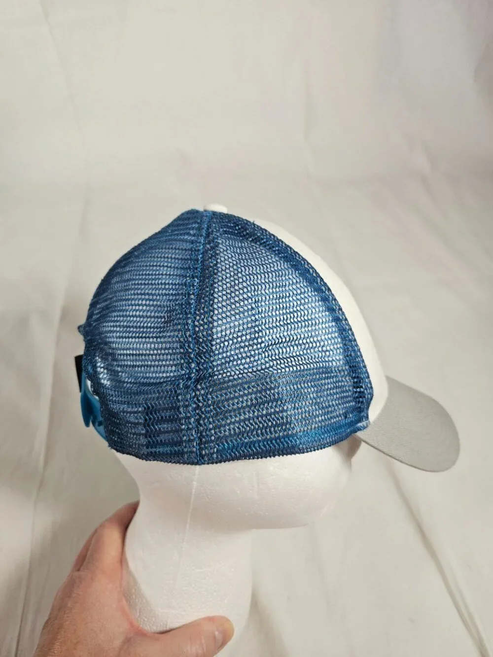 Patagonia 1973 Trucker's Hat White Blue Adjustable Snapback